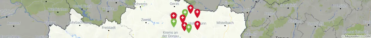 Map view for Pharmacies emergency services nearby Röschitz (Horn, Niederösterreich)